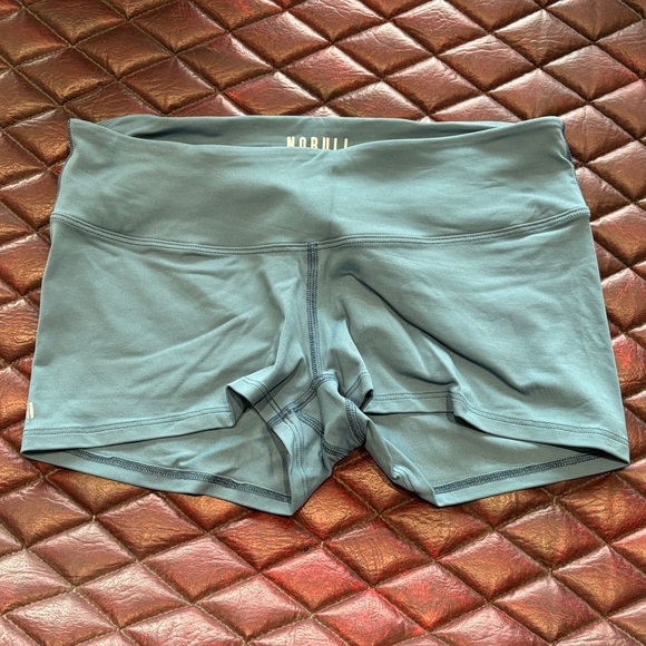 NOBULL Pants - NOBULL Slate Blue Workout Shorts